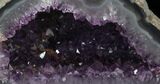 Purple Amethyst Geode - Uruguay #30927-1